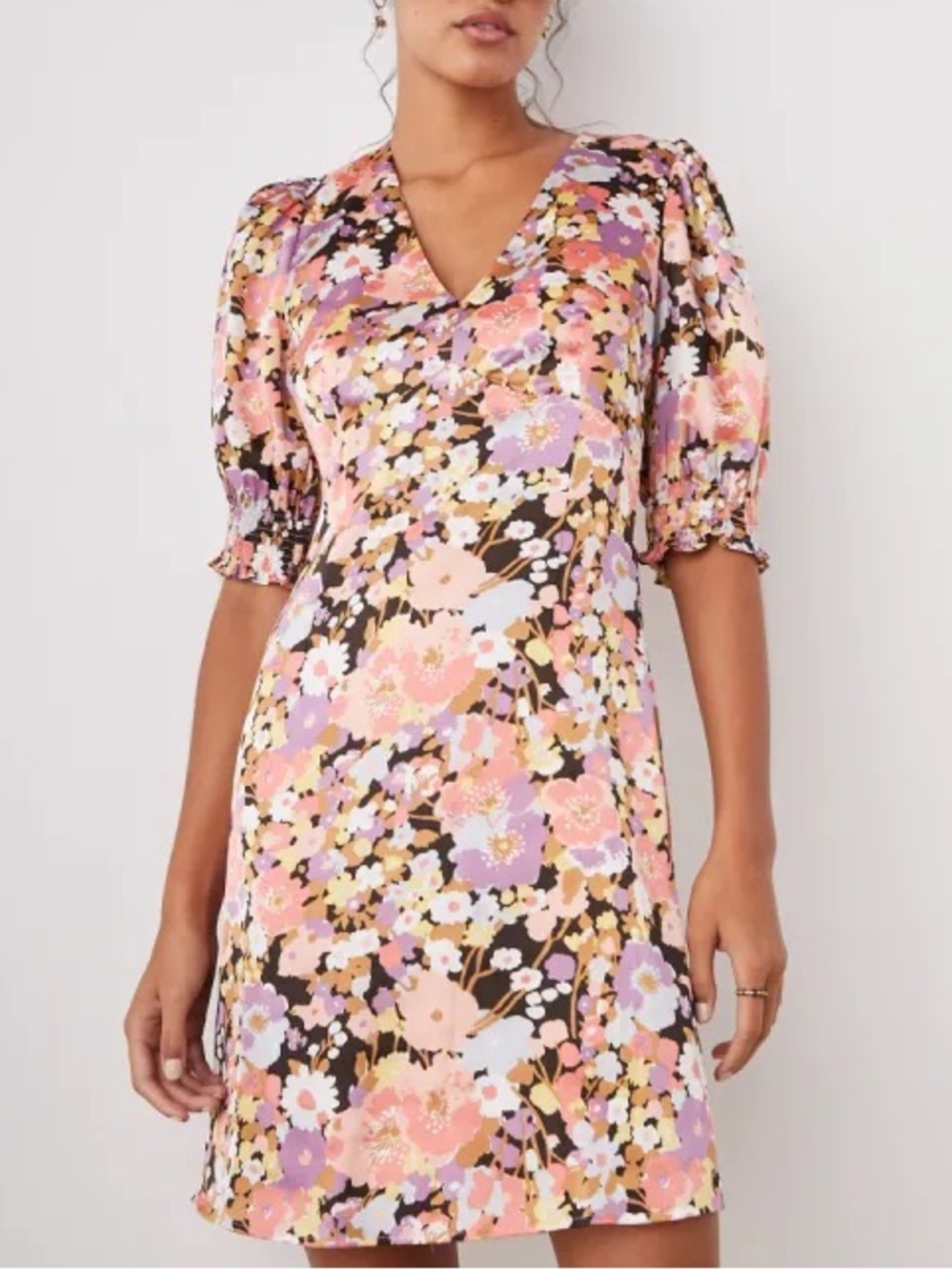 RAILS Roma Dress in Pink Aster